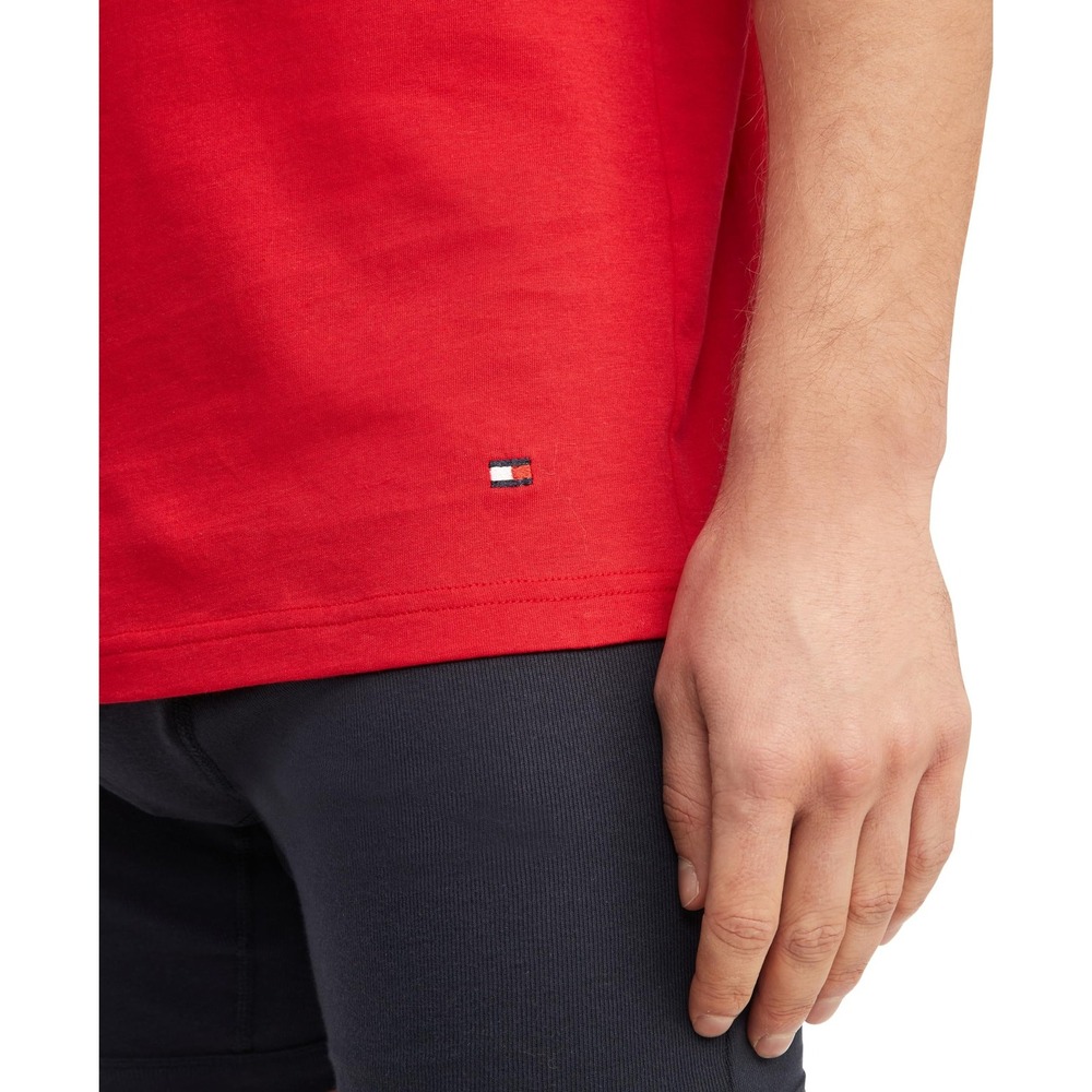 Tommy Hilfiger Men's Undershirts Classic 3 Pack Red White Black Size S Sealed - Picture 7 of 9